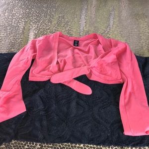 Gap Kids pink tie over shall